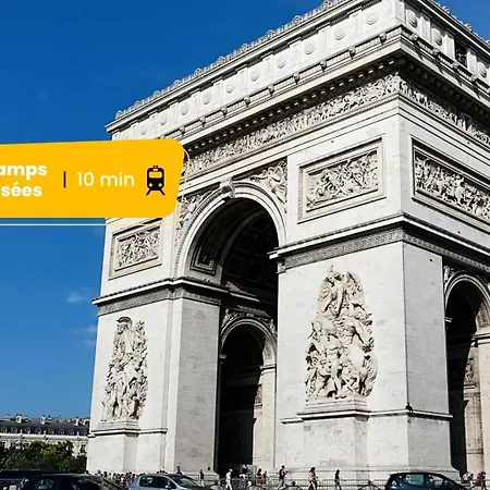 127 Moshe - Superbe A Paris. شقة *