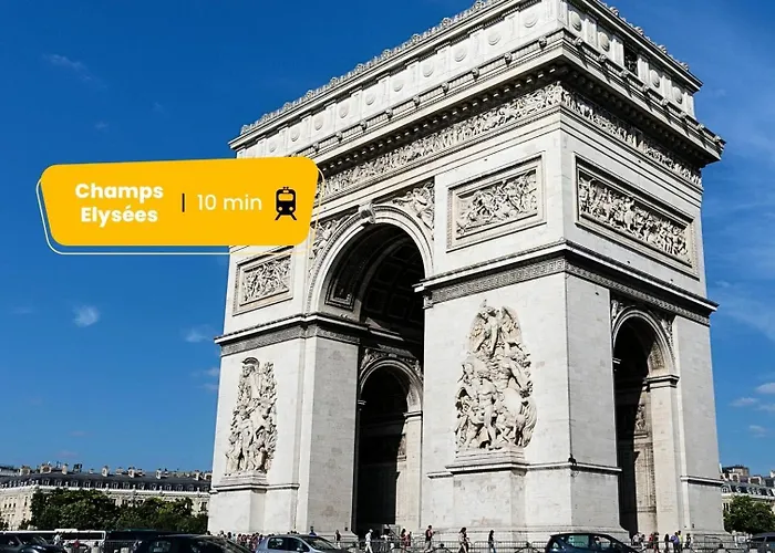 127 Moshe - Superbe A Paris. Lägenhet *